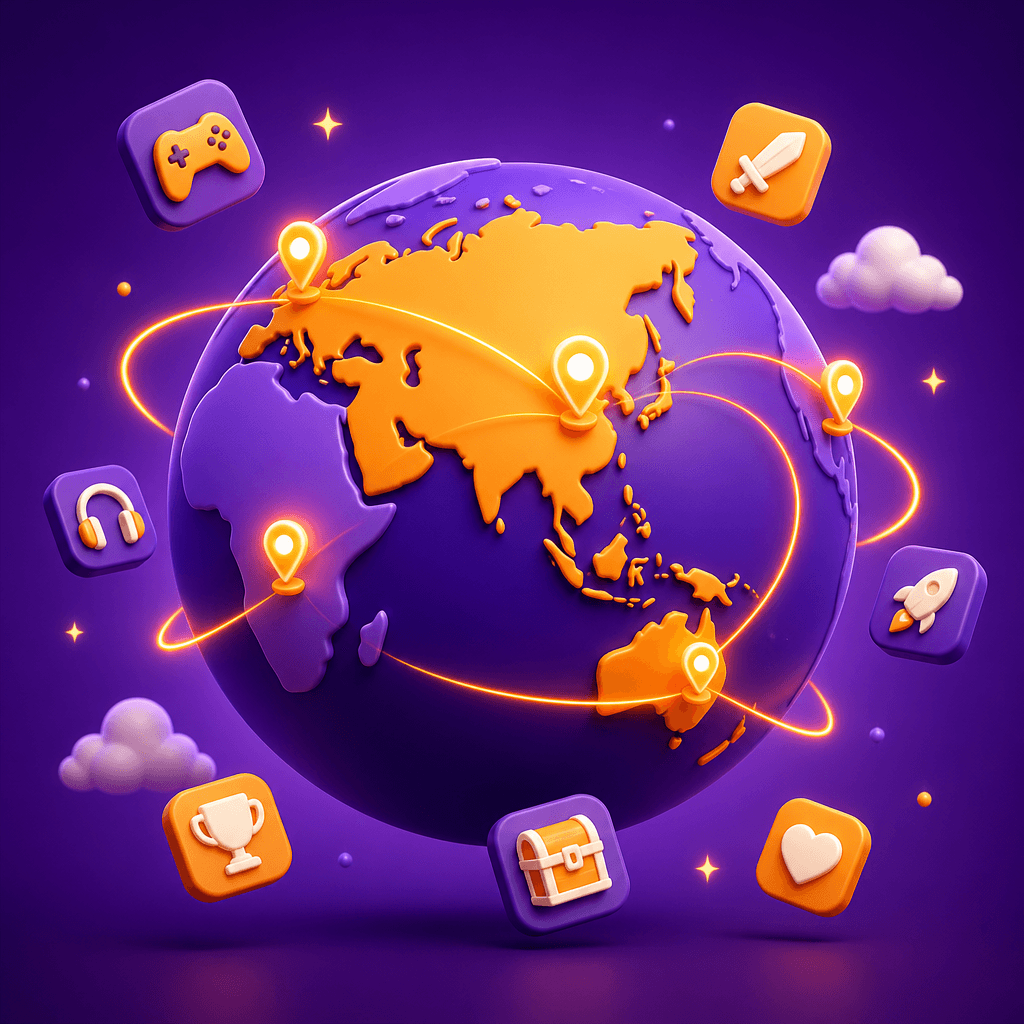 Global mobile game publishing