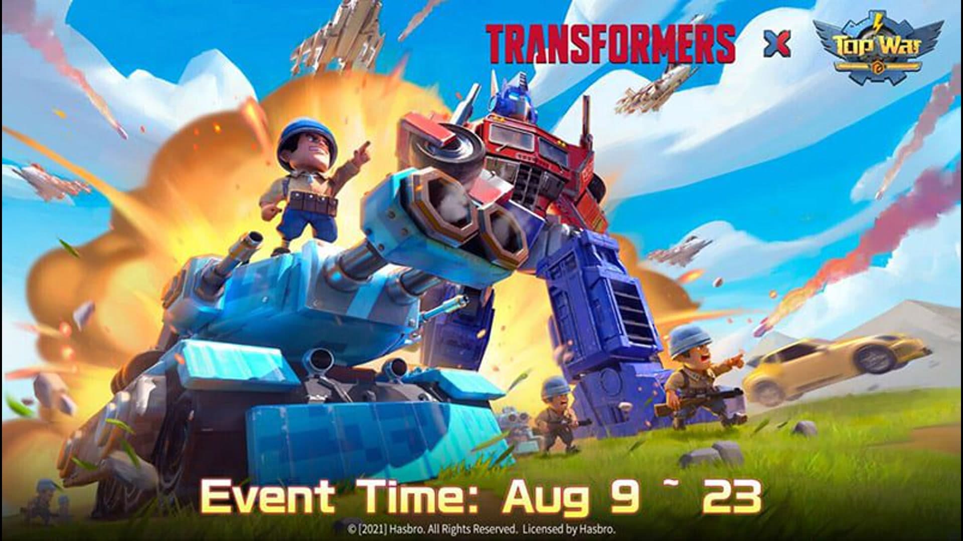 Top War × Transformers (Phase 1)