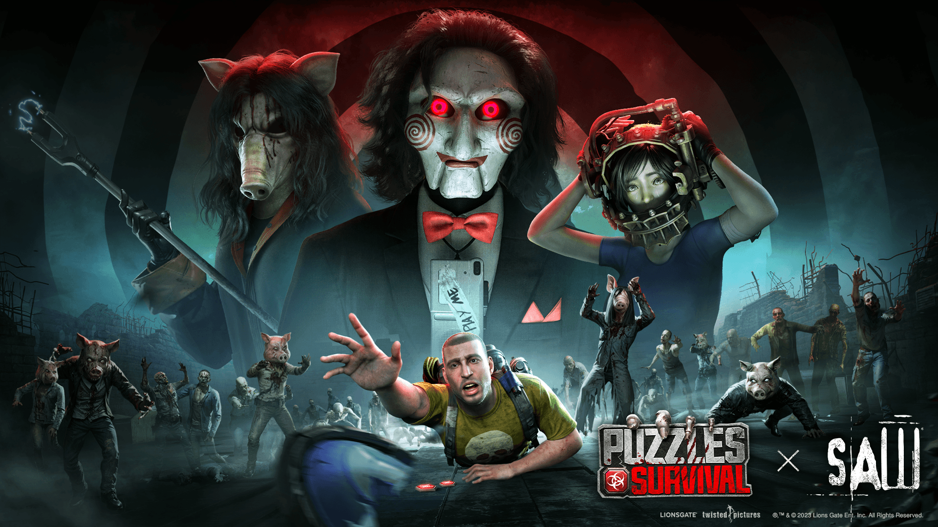 Puzzles & Survival × Saw
