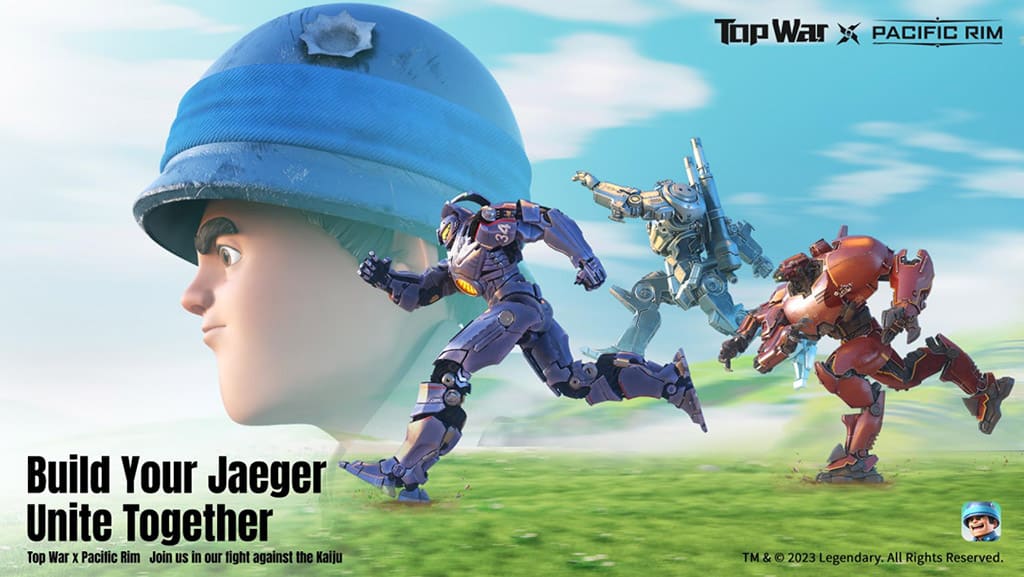 Mobile game IP collaborations - Top-War-Pacific-Rim 2