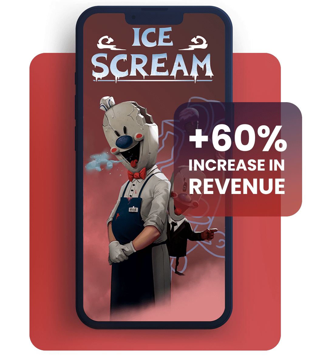 ICE SCREAM increase in revenue