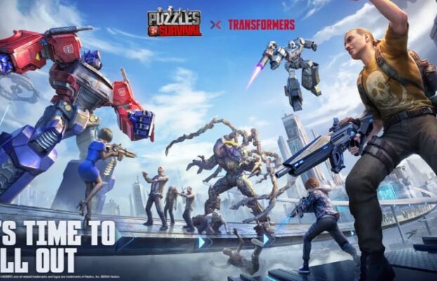 TRANSFORMERS bots and Puzzles Survival Game Collaboartion 768x432